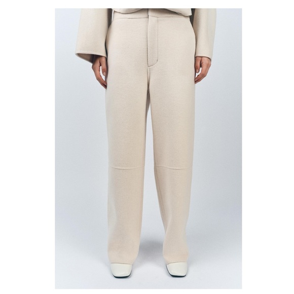 ZW COLLECTION WOOL BLEND PANTS - Picture 1 of 1